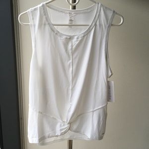 Twist tank top